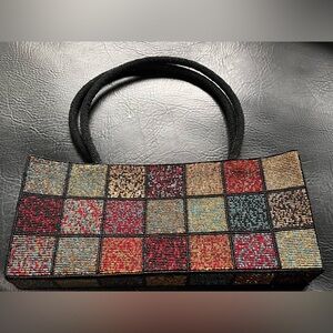 Colorful Mosiac Beaded Purse
